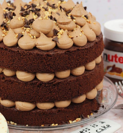 NUTELLA MOUSSE CAKE