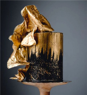 GOLD RICE PAPER